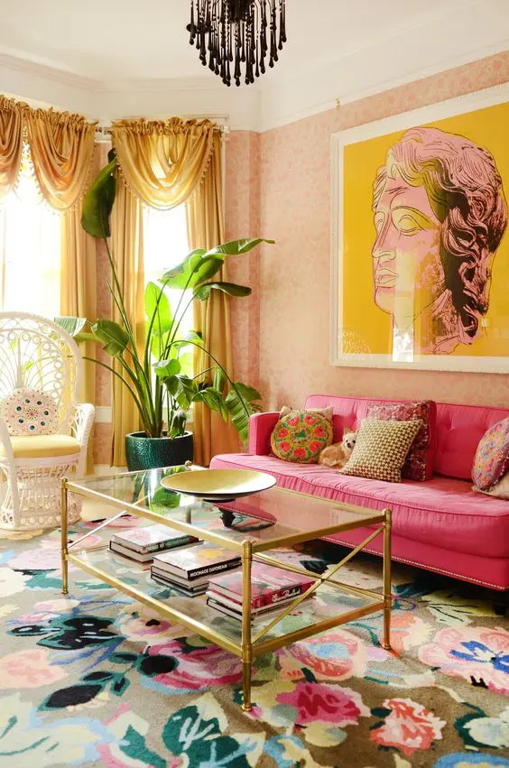 13 Girly Living Room Ideas That Are Chic, Cozy, and Totally You