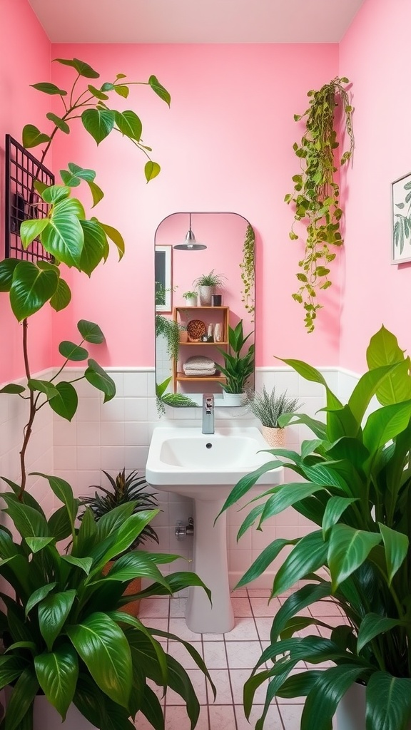 21 Chic Pink and Green Bathroom Ideas to Inspire Your Next Makeover