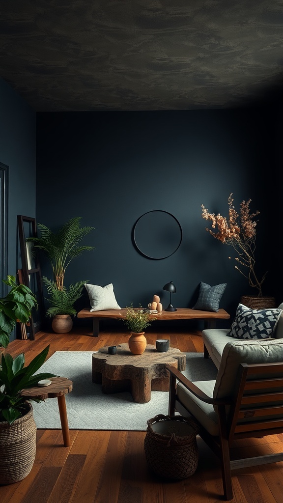 19 Stunning Dark Boho Living Room Ideas to Transform Your Space